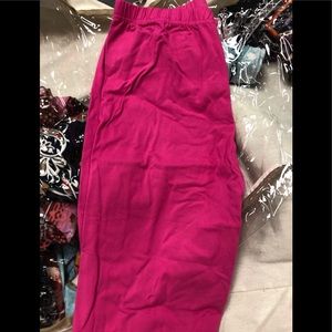 Elastic band leggings